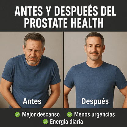 Prostate Health + Nitric Oxide – Refuerza tu bienestar masculino de forma natural